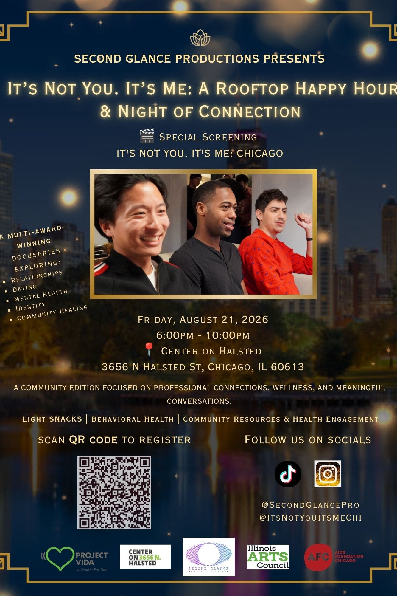 It’s Not You. It’s Me: A Rooftop Happy Hour & Night of Connection poster