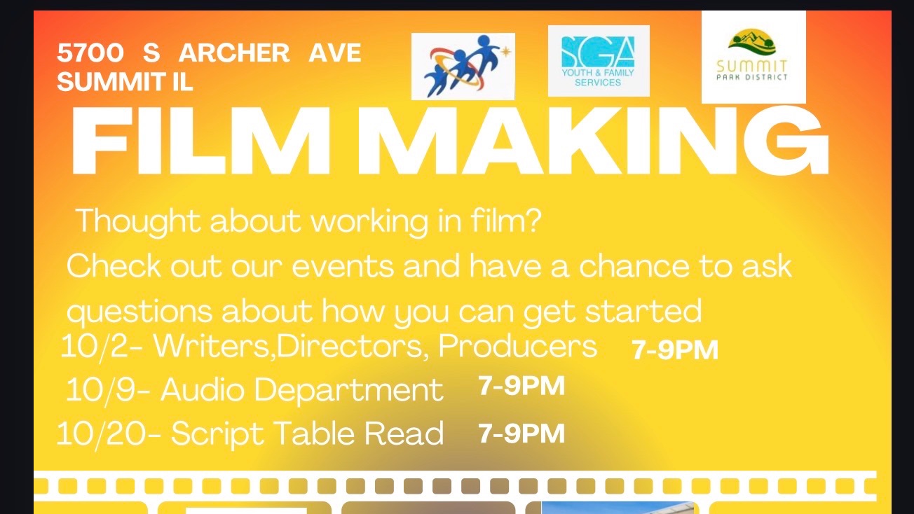 Another film programming event with Audio poster