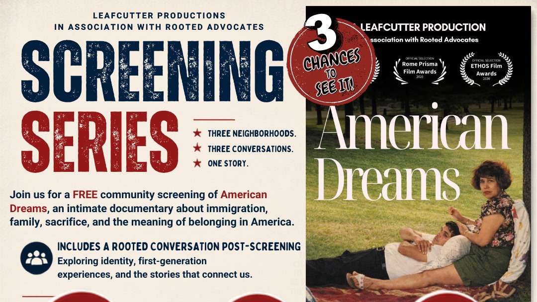 American Dreams Screening Series - PILSEN AUGUST 15 poster