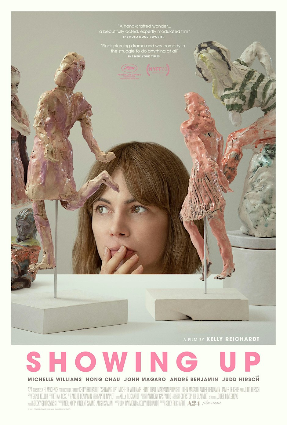 Cassidy Theater Film Club x Art is Labor: SHOWING UP poster