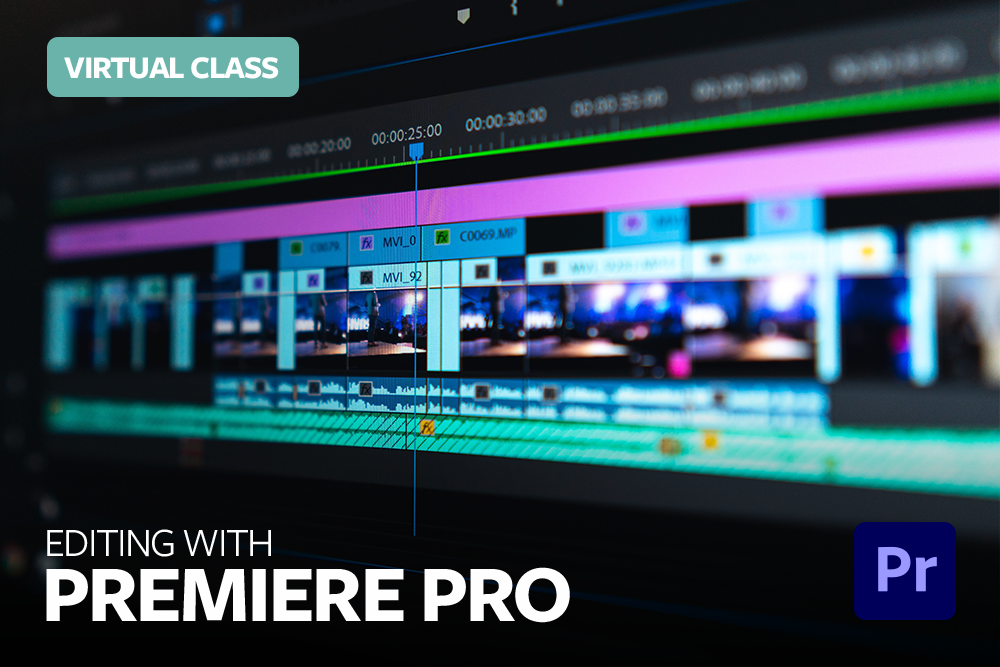 Editing with Premiere Pro Class poster