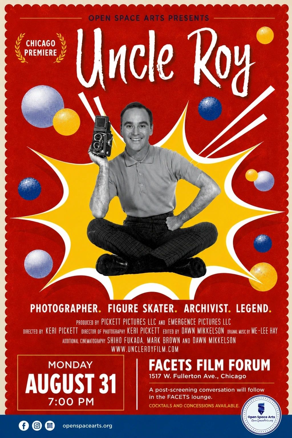 BOOKENDS (OPEN SPACE ARTS presents QUEER EXPRESSION FILM FESTIVAL at FACETS) poster