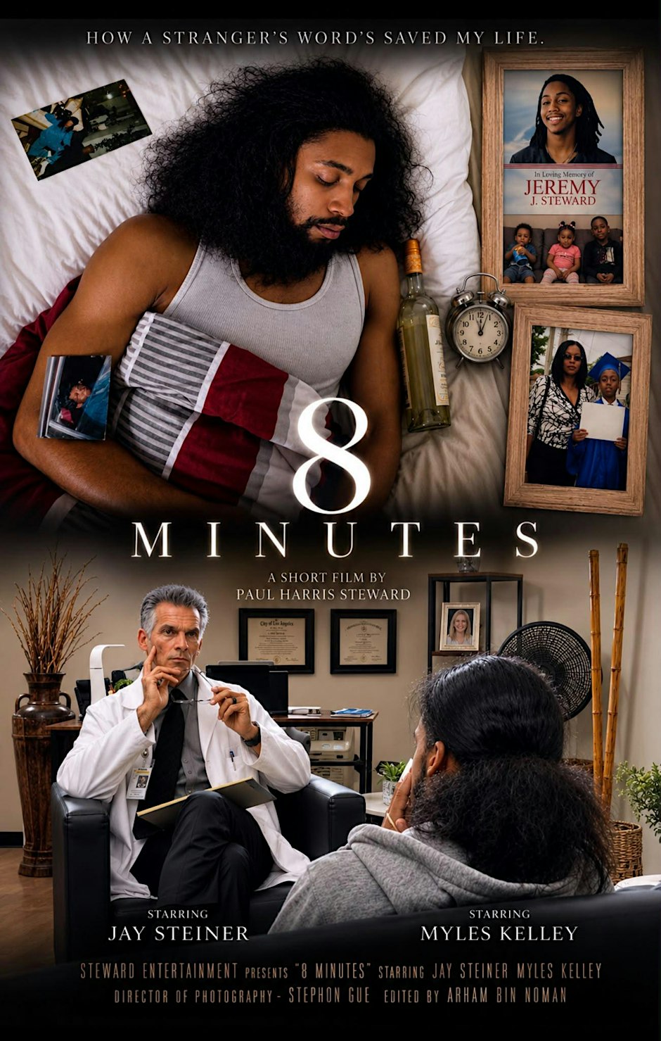 8 Minutes Short Film (Chicago) Screening and Q&A Fundraiser poster