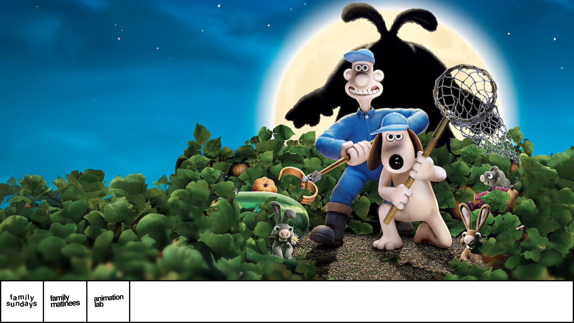 WALLACE & GROMIT: THE CURSE OF THE WERE-RABBIT (Family Matinee + Animation Lab) poster